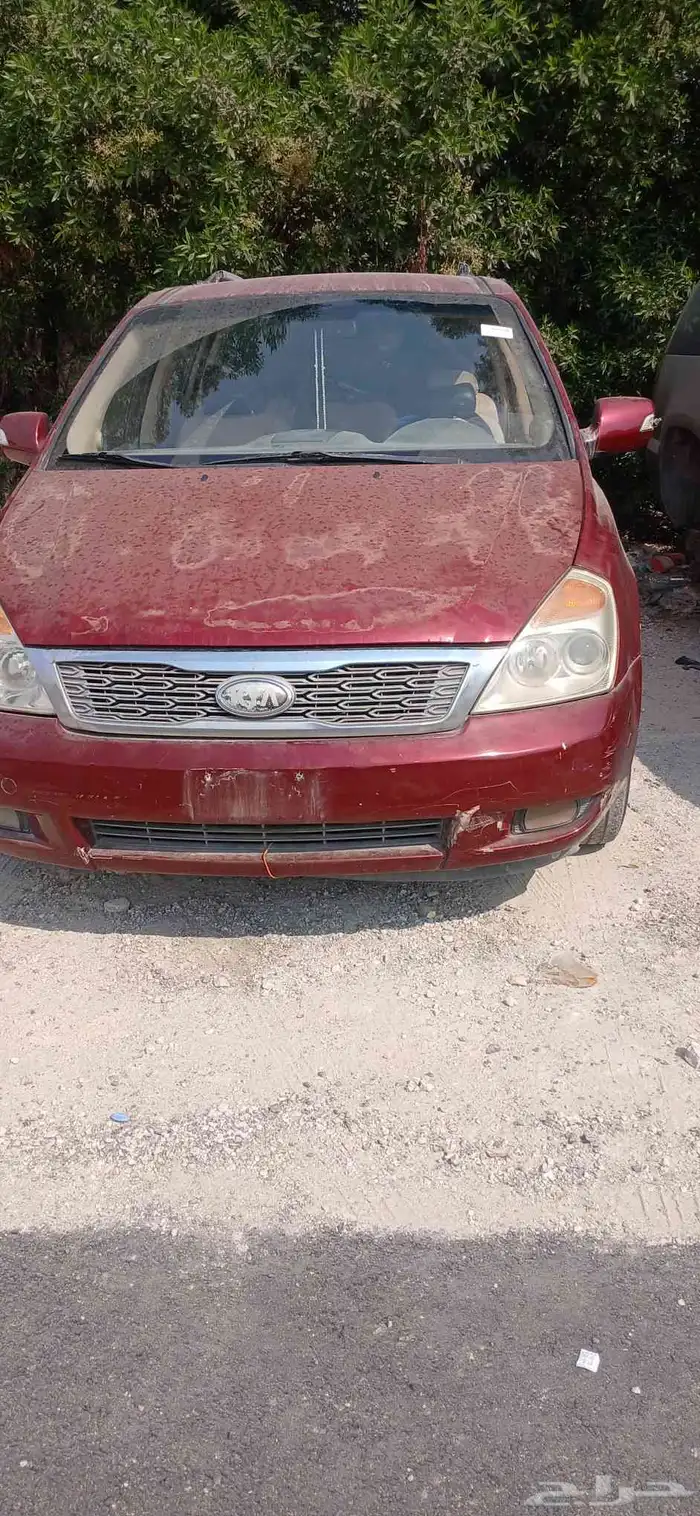 كيا كرنفال موديل 2014  تشليح قطع غيار فقط 4