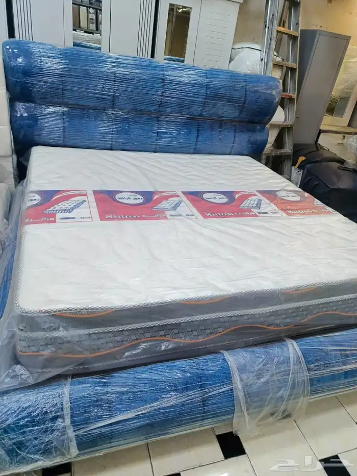 brand new Bed with mattress home delivery services free cash 15