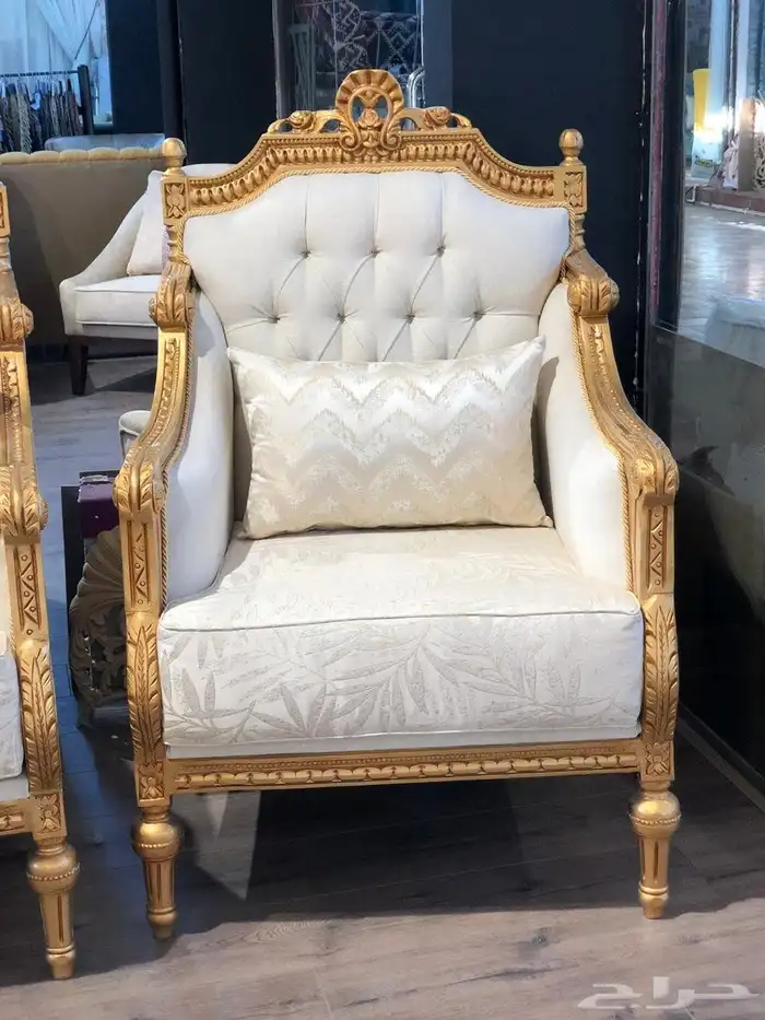 مفروشات كنب ملكي شغل مصري 36