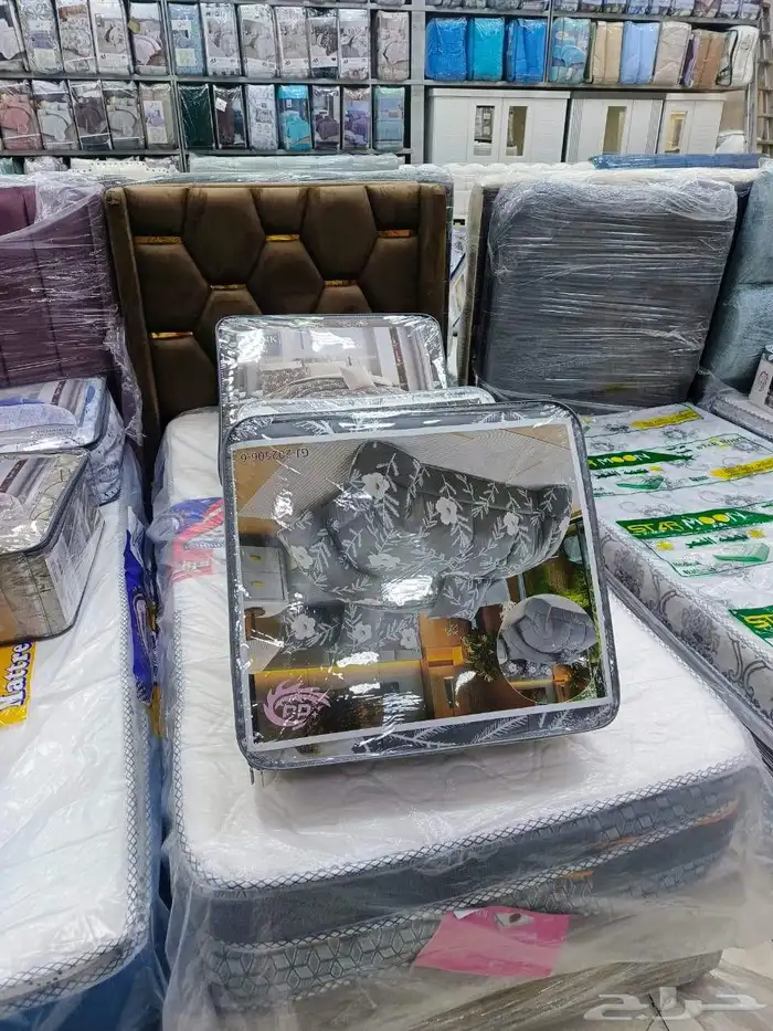 brand new Bed with mattress home delivery services free cash 27