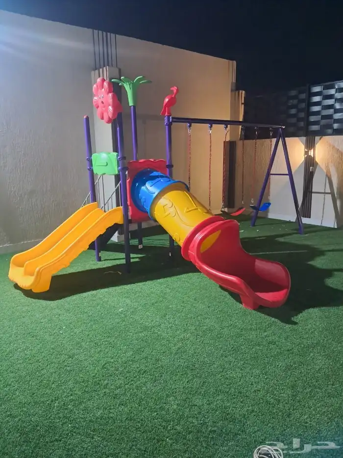 مراجيح زحاليق العاب اطفال خارجية نوعية ممتازة ضد الصدا 34