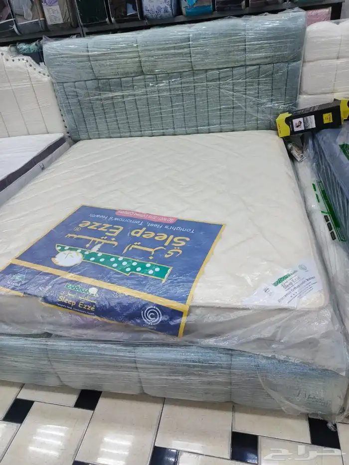 brand new Bed with mattress home delivery services free cash 3