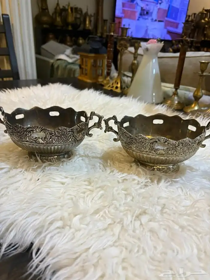 نحاسيات دلل لوحة مباخر فازات اسعار للك قطعه سعر 7