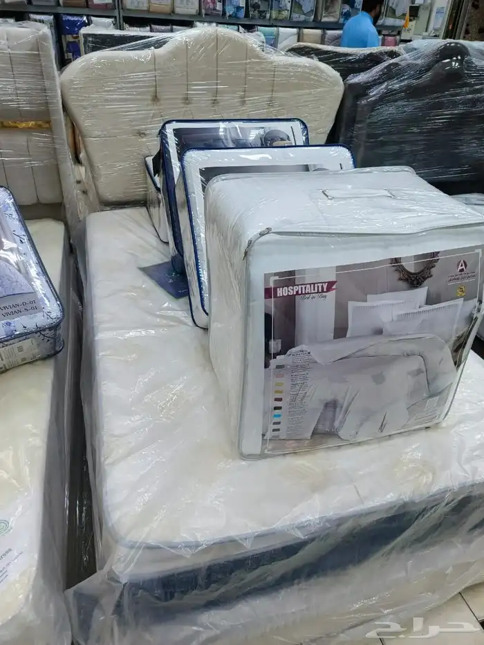 brand new Bed with mattress home delivery services free cash 26