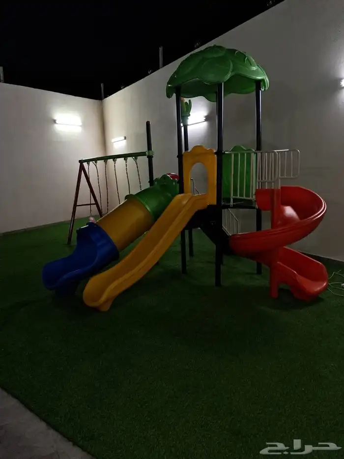 مراجيح زحاليق العاب اطفال خارجية نوعية ممتازة ضد الصدا 24