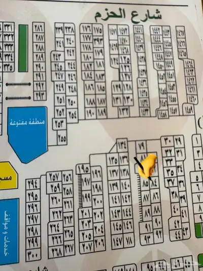 للبيع نص ارض في مخطط حي النور 6ج س الجزء أ مساحه 250متر ش16م index