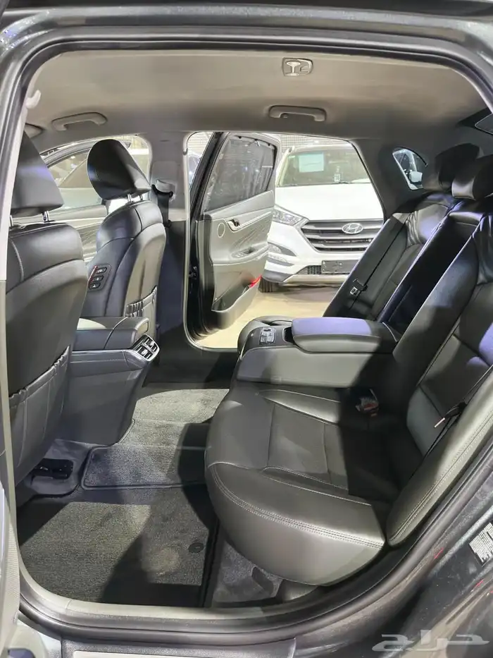 هيونداي ازيرا اخضر غامق 2021 بنزين بطاقة جمركية وارد كوريا 7