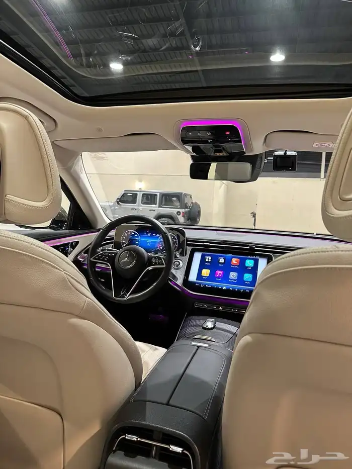 مرسيدس E200 2024 فل كامل . رصد الفخامة 27