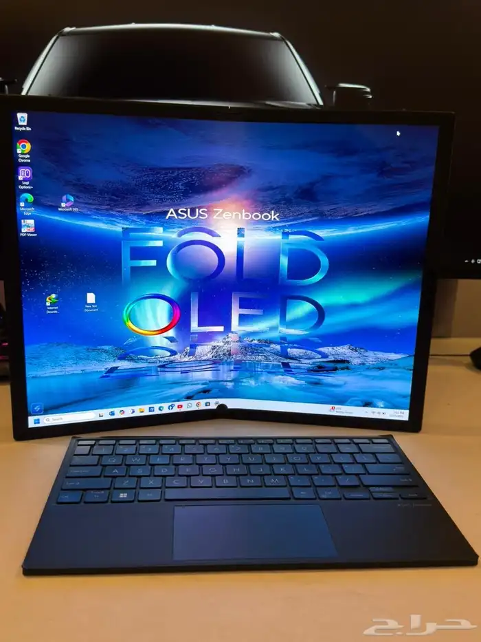 asus fold laptop (foldable) with box - urgent sale 7