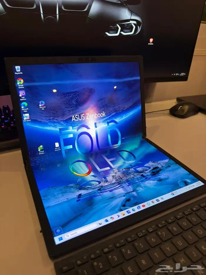 asus fold laptop (foldable) with box - urgent sale 5