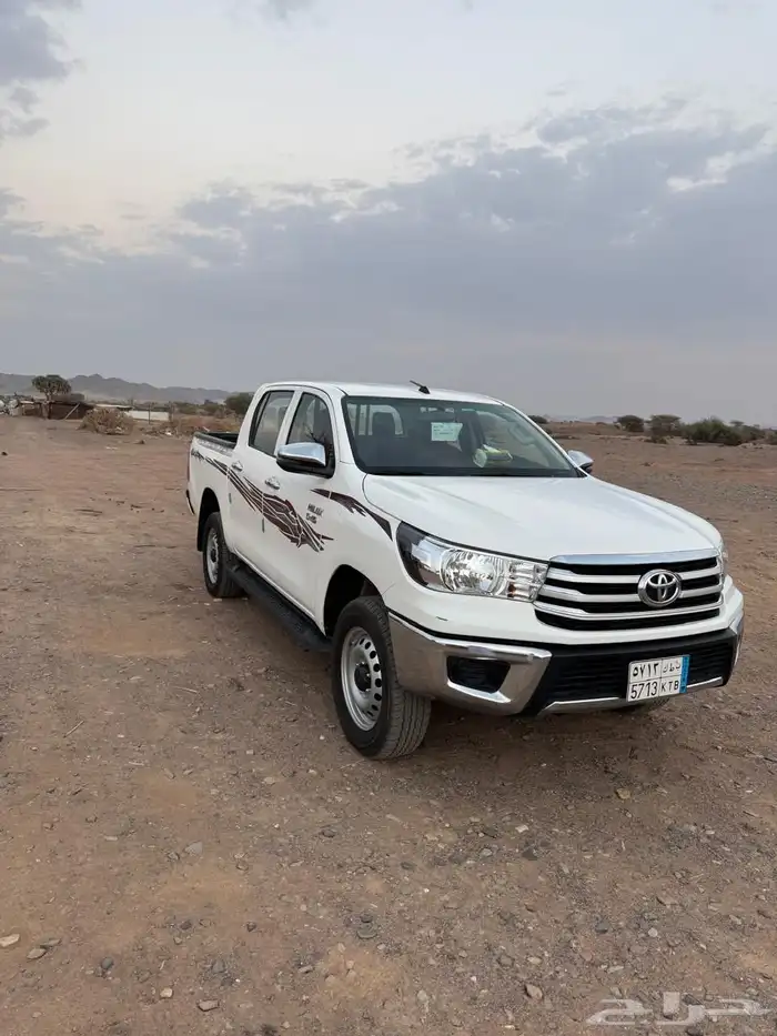 هايلكس موديل 24 غمارتين دبل وكالة ولله الحمد كل شى 5