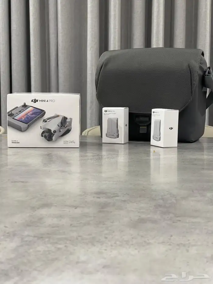 طائرة درون دي جي ميني 4 برو جديدة بغلاف المصنع 3
