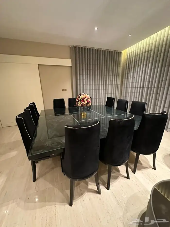 طاولة طعام 12 كرسي 6