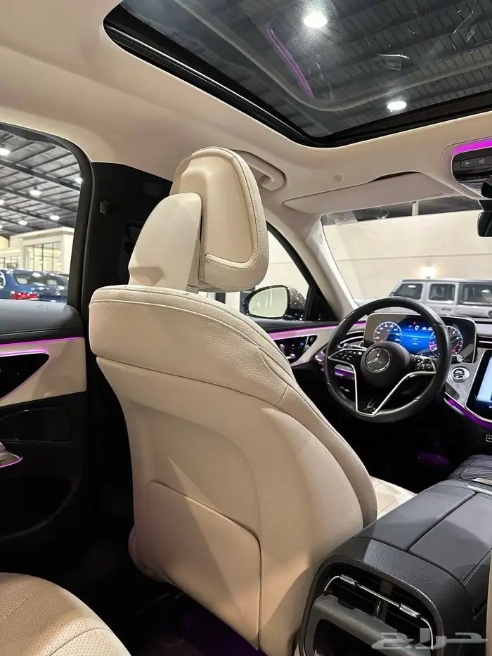 مرسيدس E200 2024 فل كامل . رصد الفخامة 12