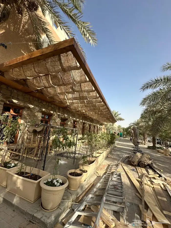 مظلات كافيهات تراثيه 3