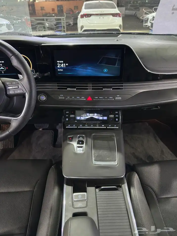 هيونداي ازيرا اخضر غامق 2021 بنزين بطاقة جمركية وارد كوريا 12