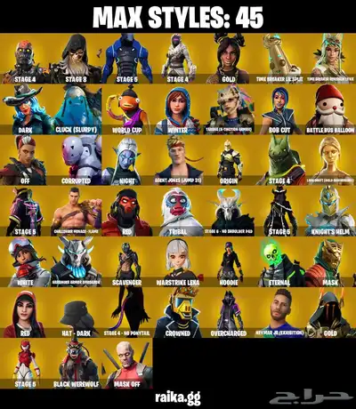 حساب فورت نايت index