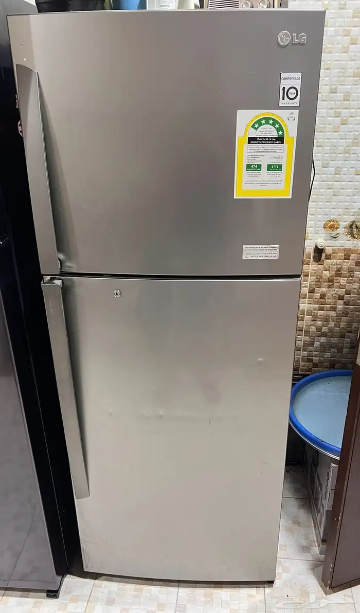 ثلاجة LG بحالة جيده جدا 5