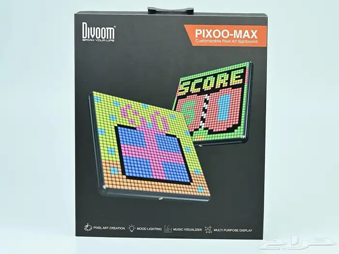 ( شاشة ) الإطار الذكي بكسل آرت Divoom Pixoo-Max 0