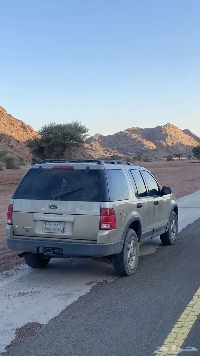 اكسبلور 2003 الممشى موضح بالصور مكينه شرط القير مبدل 3