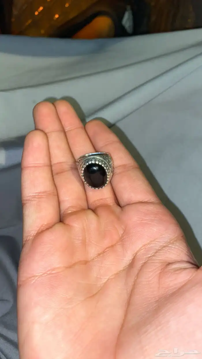 خاتم فضه اصلي 0