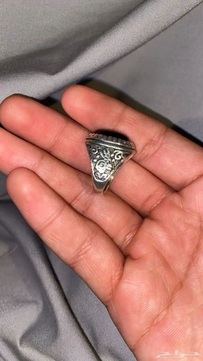 خاتم فضه اصلي 1