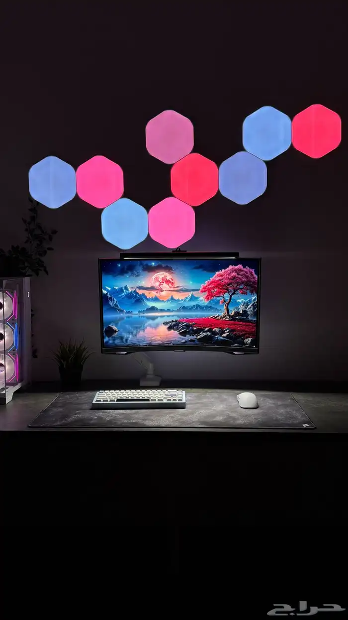 شاشة قيمنق 8