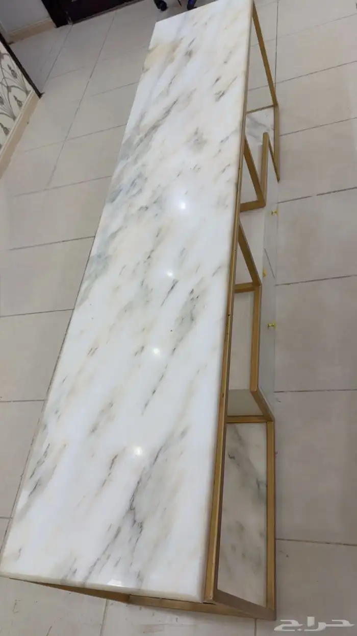 للبيع طاوله بلازما تفصال رخام 0