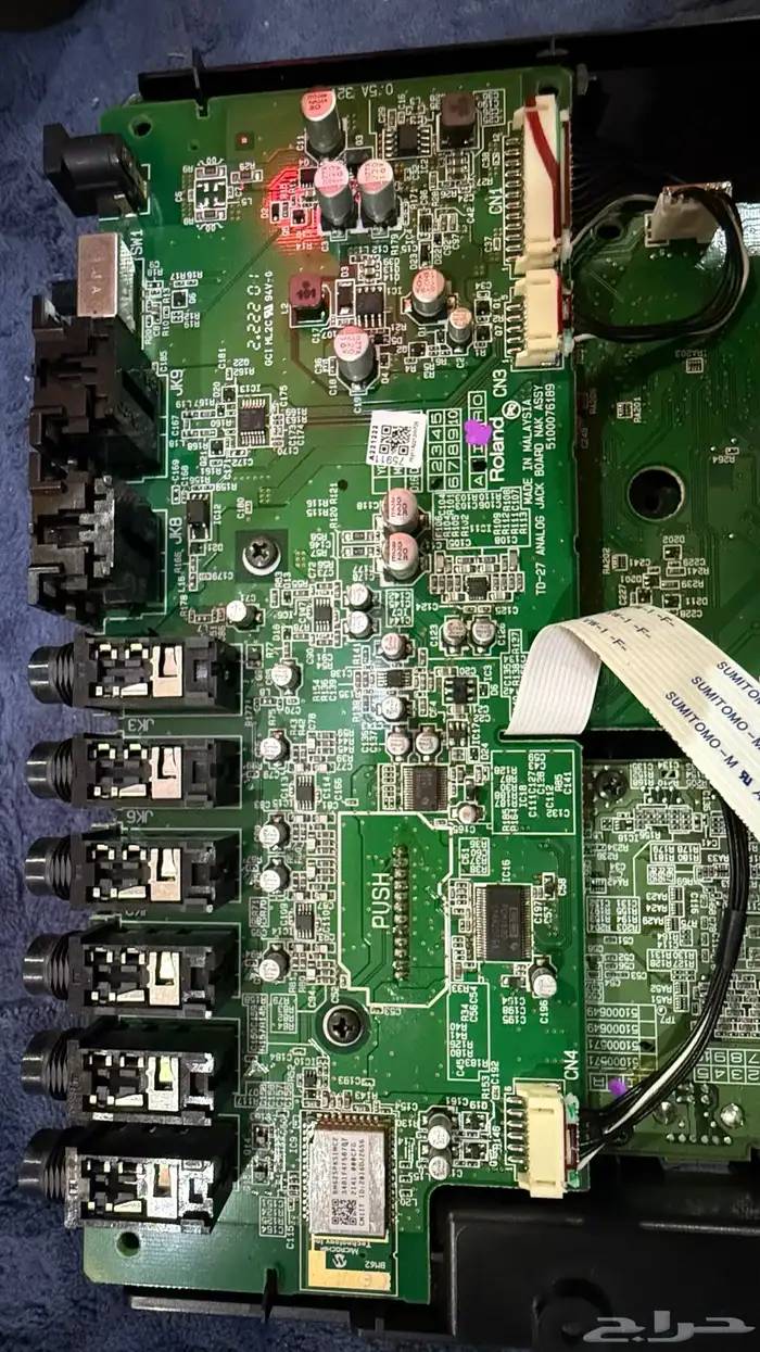 وحدة تحكم درامز Roland TD-27 أصلية - للاستخدام كقطع غيار 6