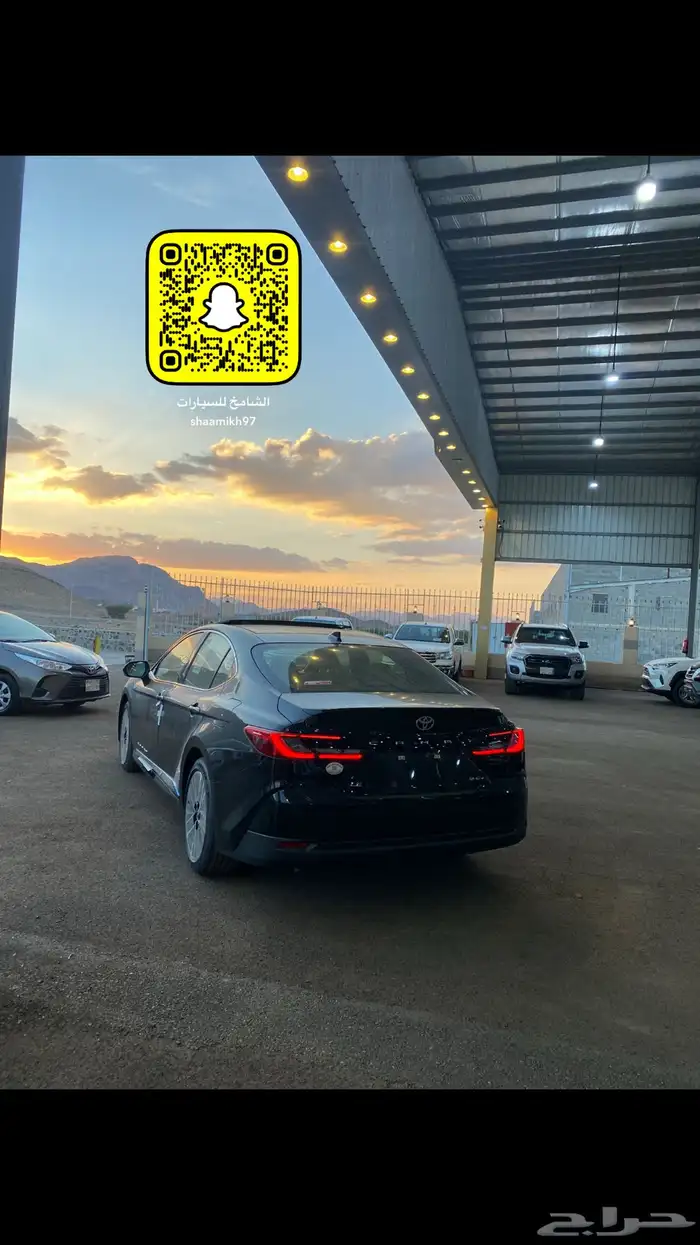 كامري 2025 LE هايبرد بانورما اسود ( غير متوفر ) 5