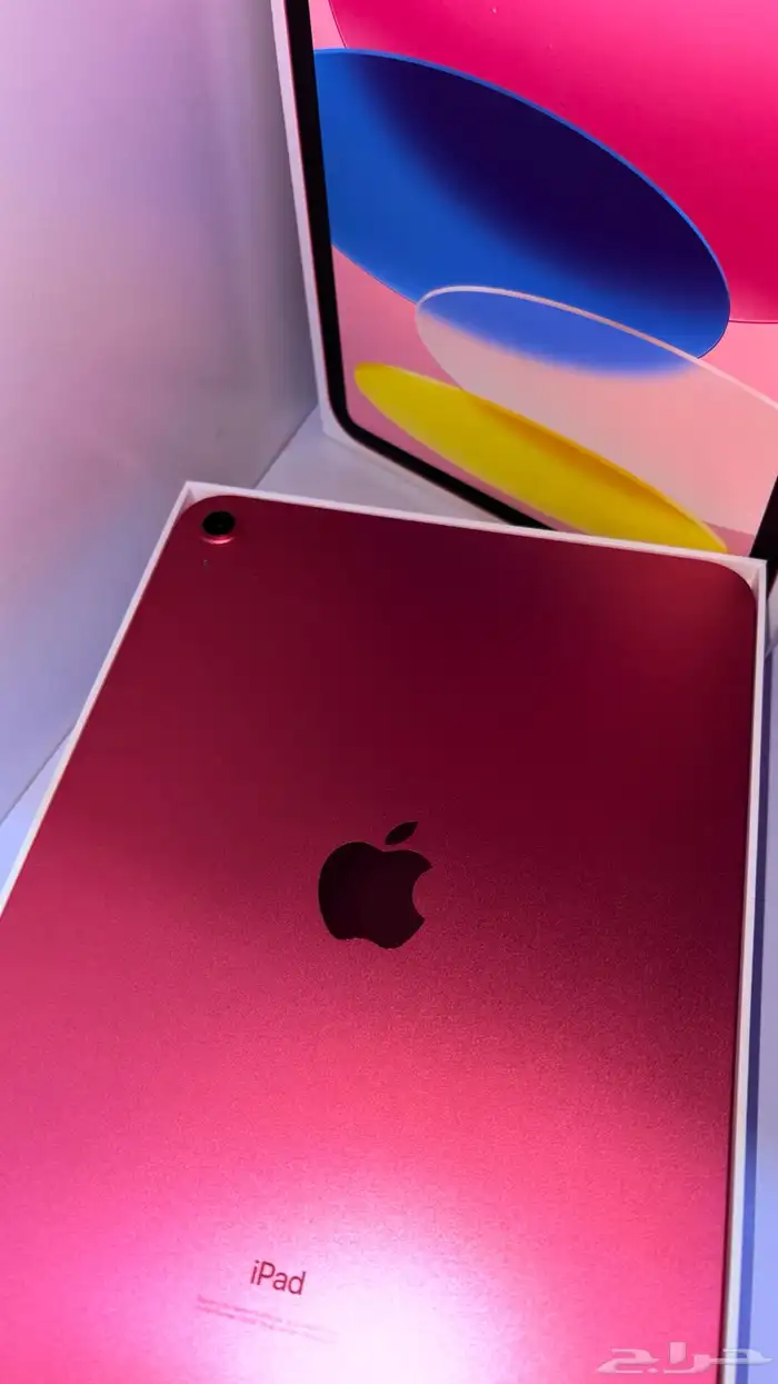 ايباد الجيل العاشر64قيقا وردي نظيف جدا اخو الجديد 0