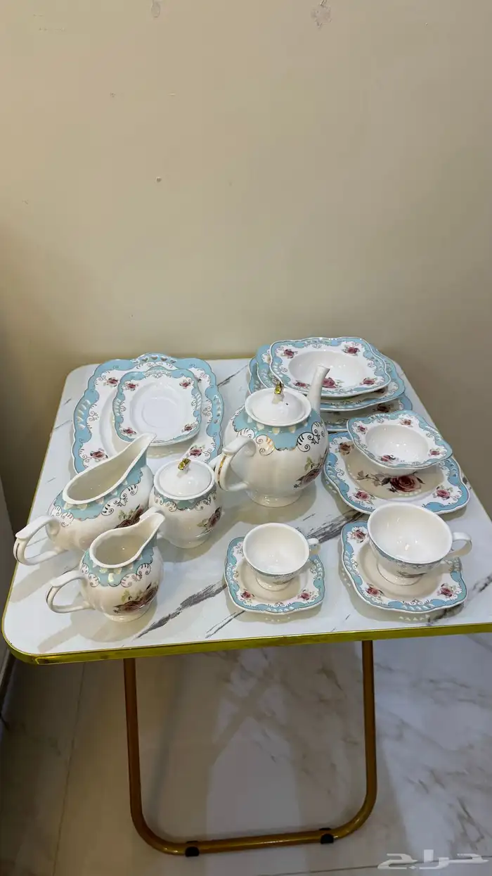 طقم صحون ألماني فاخر جدا 0