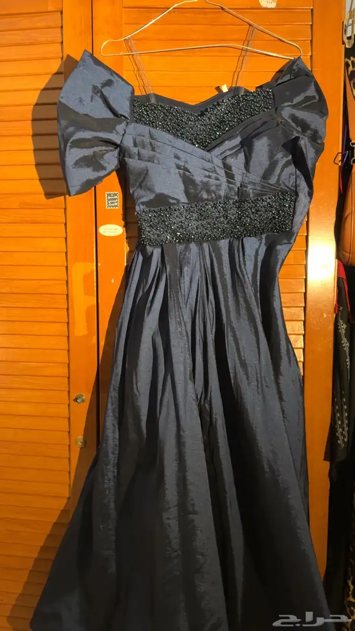 فستان كحلي 4