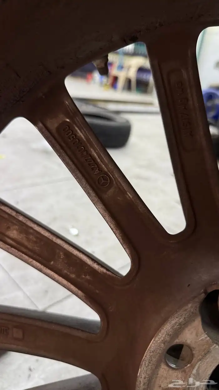 للبيع جنوط مرسدس s500 AMG 1