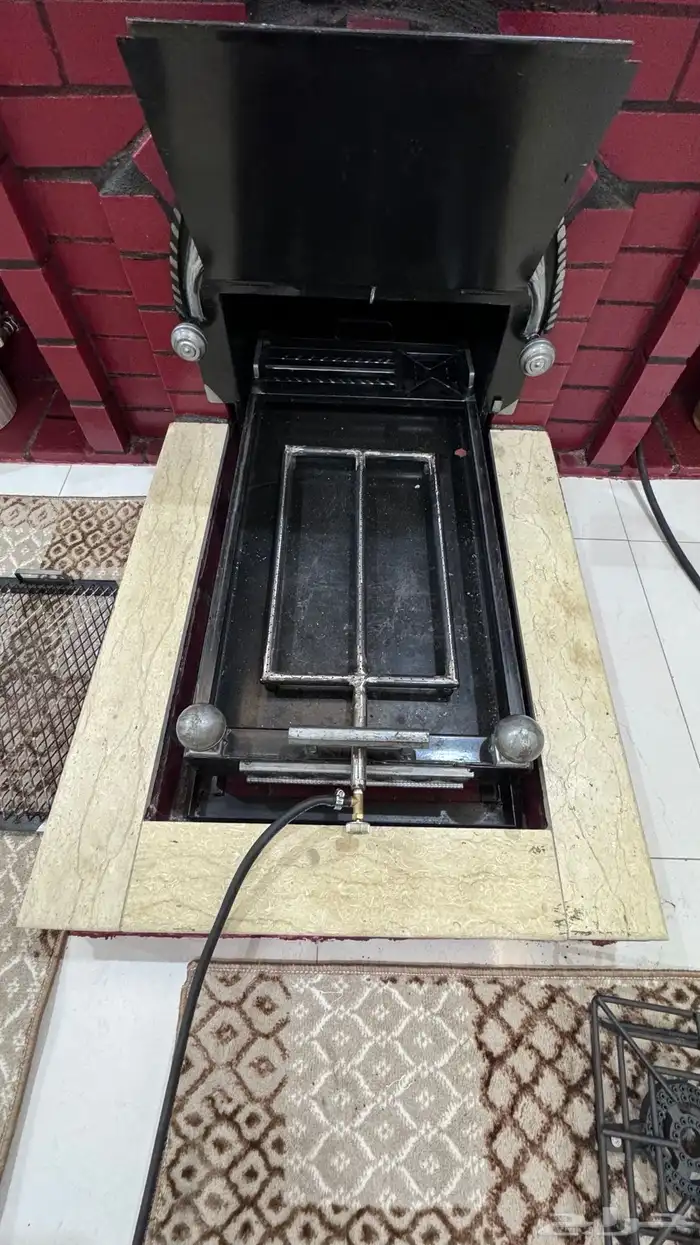 موقد نار لمنقل المشب جديد 1