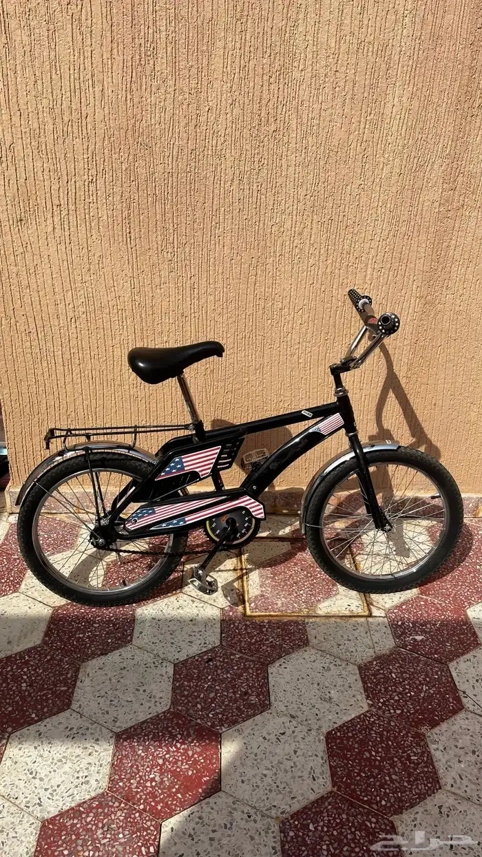 سيكل رامبو مقاس 20 لون اسود لايوجد مشاكل 1