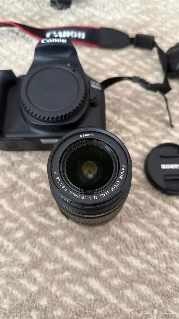 كاميرا canon eos 4000D 1