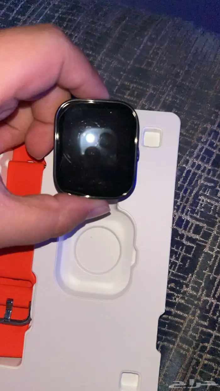 ساعة cmf الرياضية استخدام مدة 1شهر الساعة نضييفه  السعر 100 3