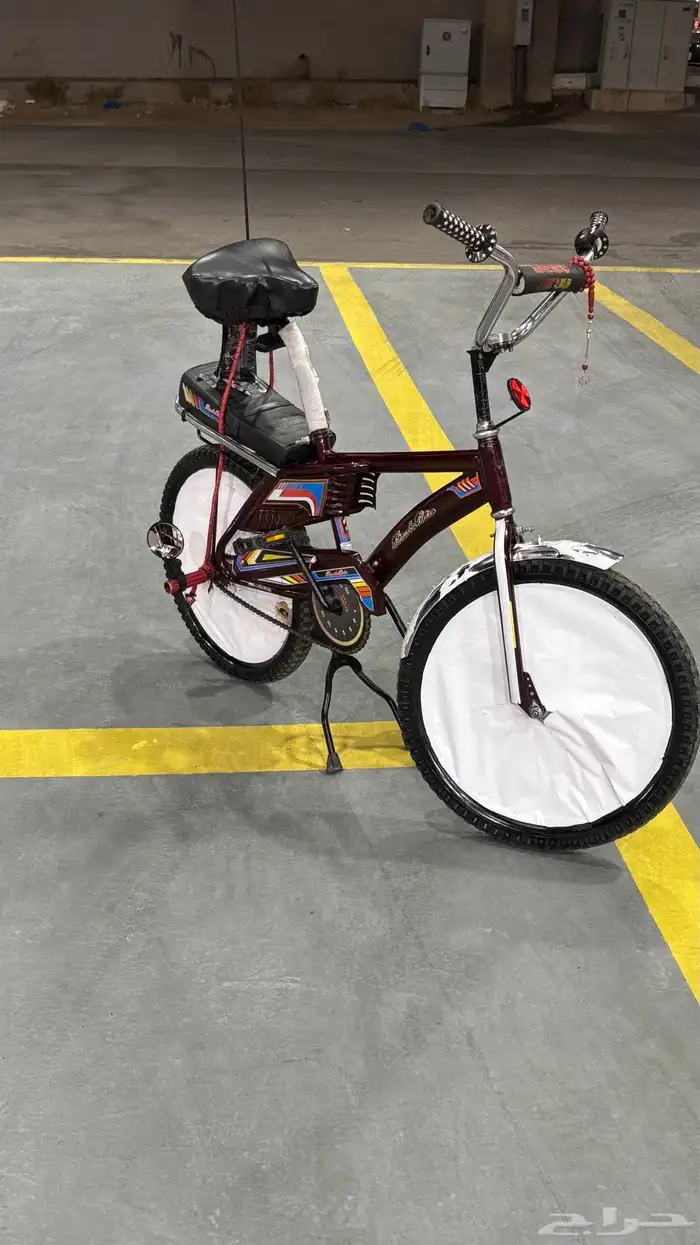 للبيع سيكل رامبو عنابي صيني درجه اولى (الاصلي) 0