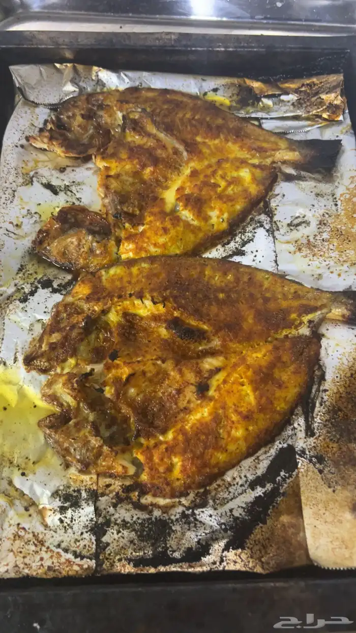 يوجد لدينا أسماك طازة يومية ني وفي جاهز مقلي مشوي المناسبا 9