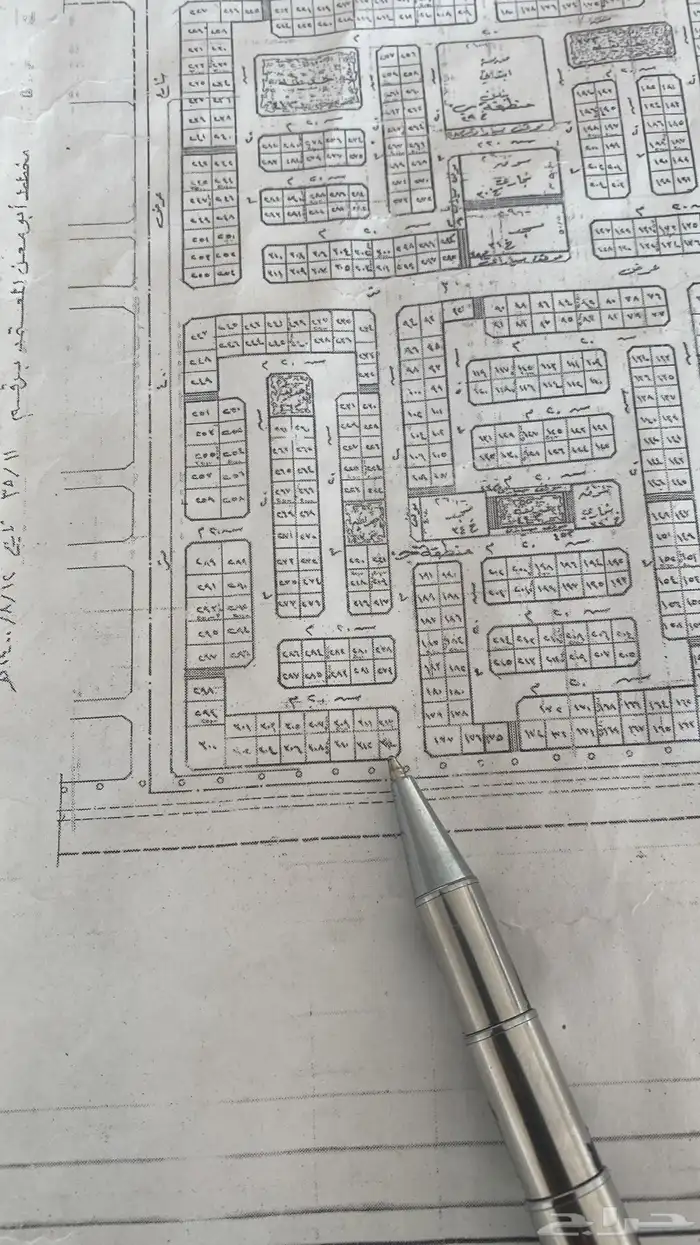 للبيع ارض تجاريه حي المصيف صفوى 1