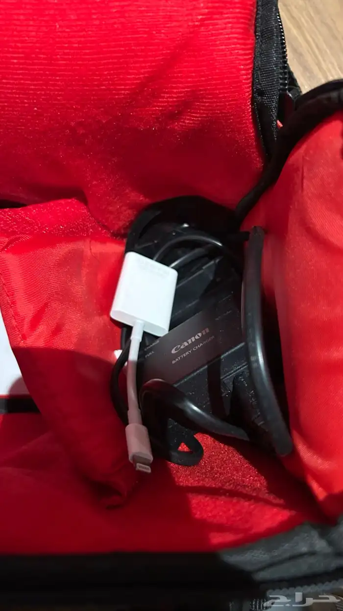 كاميرا كانون دي 600 مع عدستين وذاكره جميع المحلقات موجوده 5