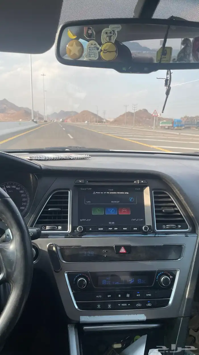 شاشة سوناتا 2017 نظيفة جدا 1