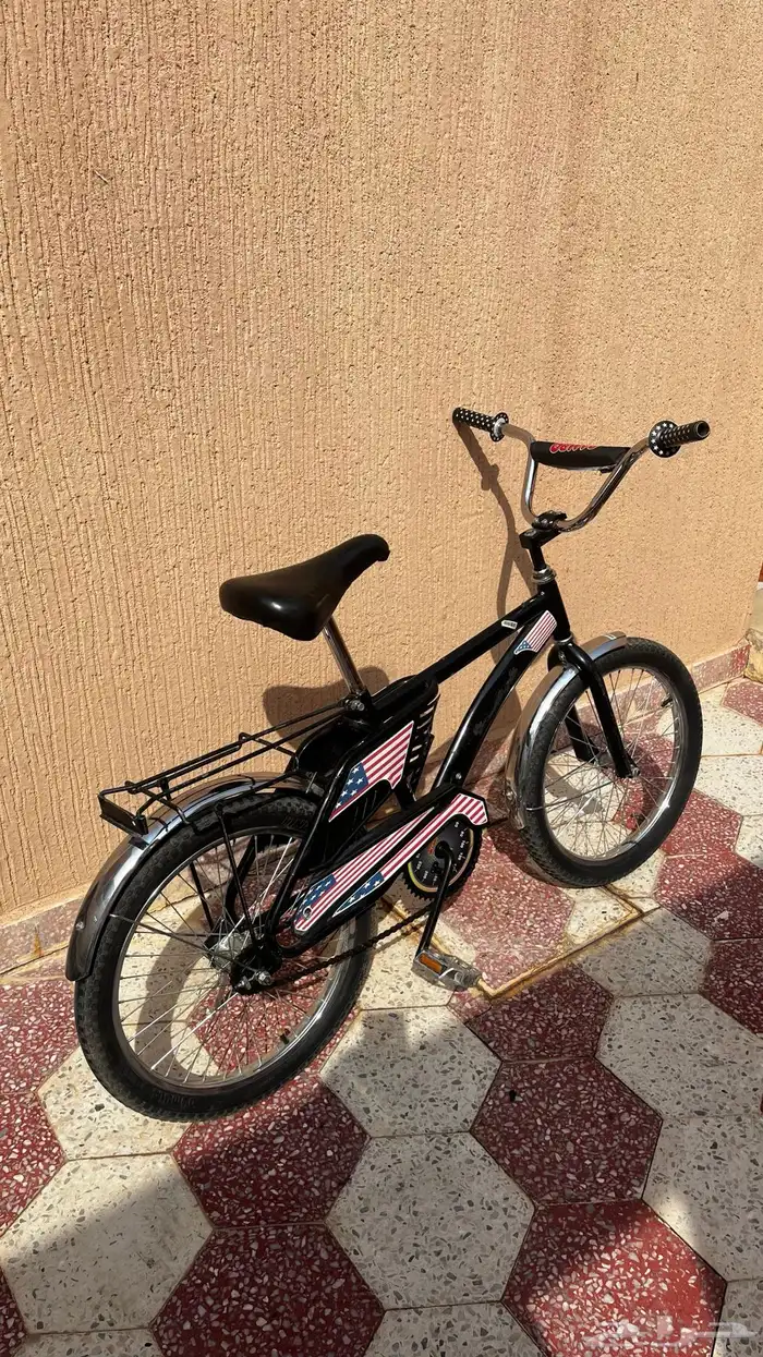 سيكل رامبو مقاس 20 لون اسود لايوجد مشاكل 3