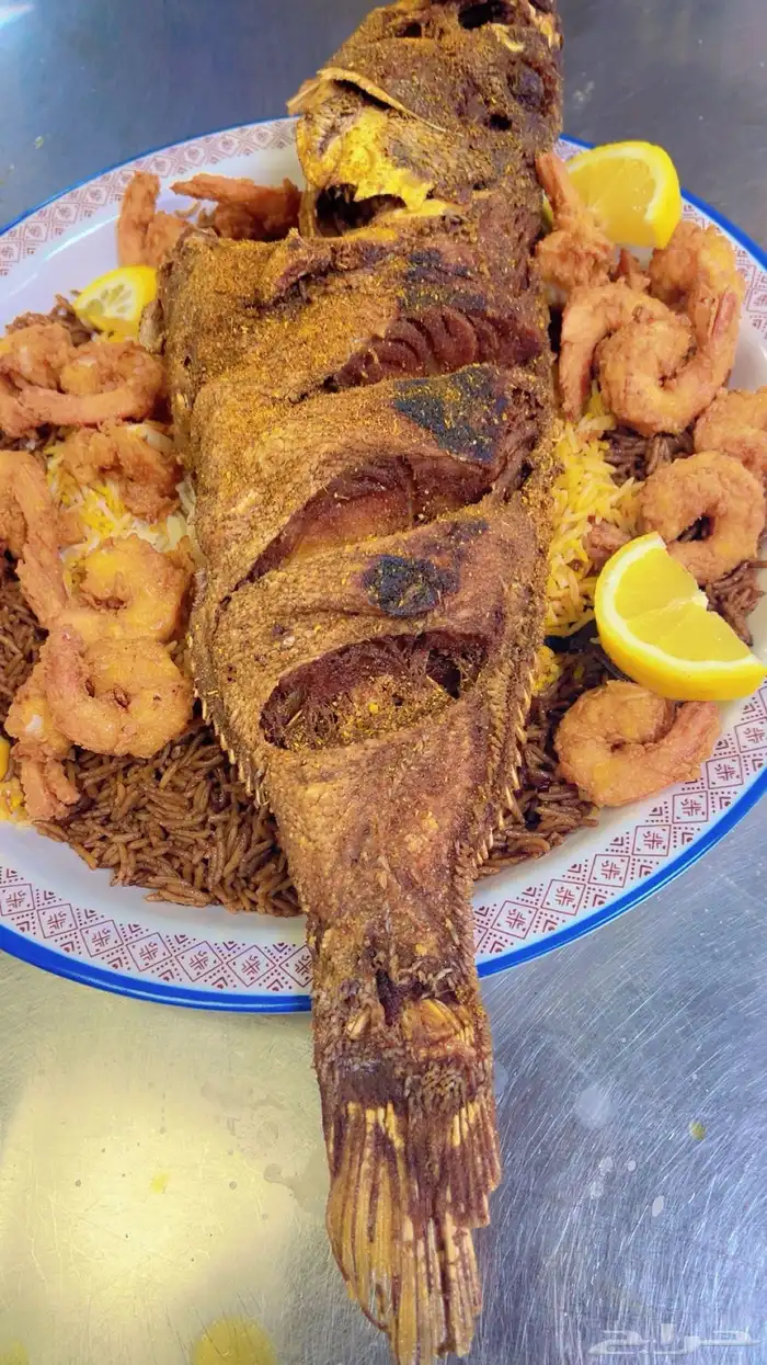 يوجد لدينا أسماك طازة يومية ني وفي جاهز مقلي مشوي المناسبا 16