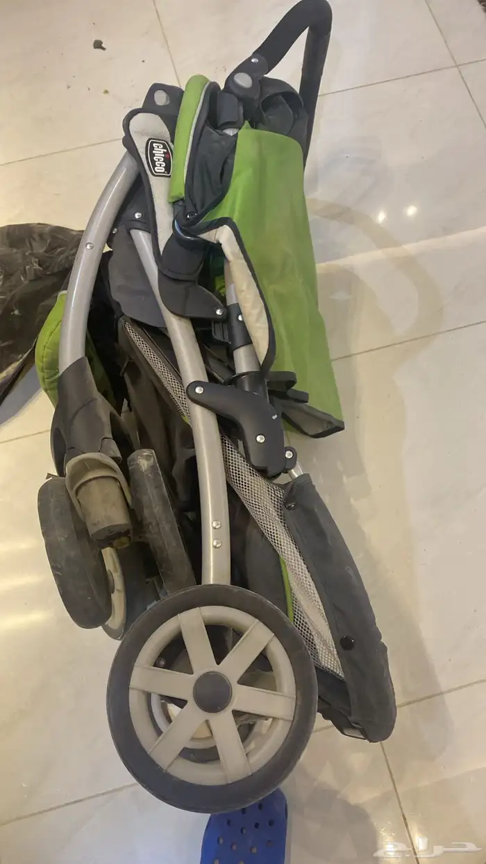 مكنسه بيزل و عربه اطفال شيكو 3