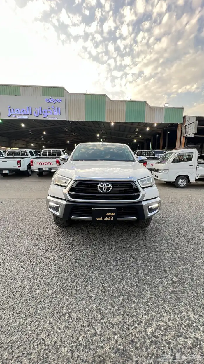 هايلوكس 2024 دبل غمارتين ديزل GLX -S تماتيك 0