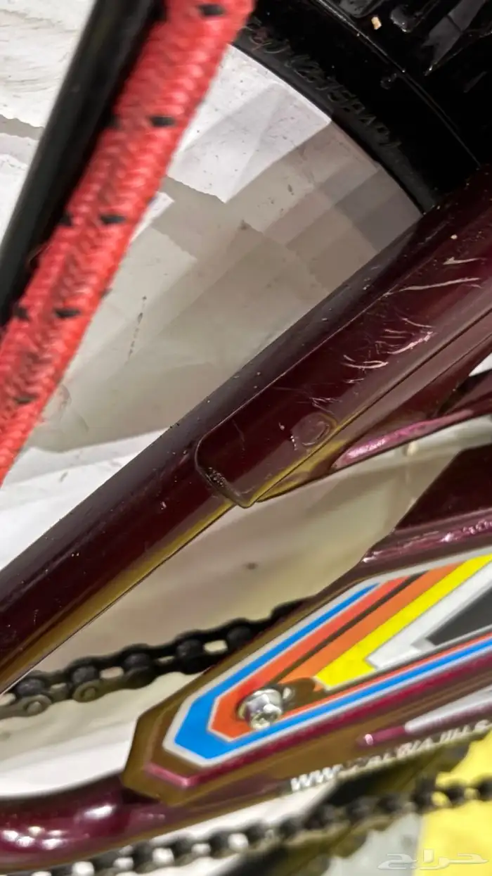 للبيع سيكل رامبو عنابي صيني درجه اولى (الاصلي) 1