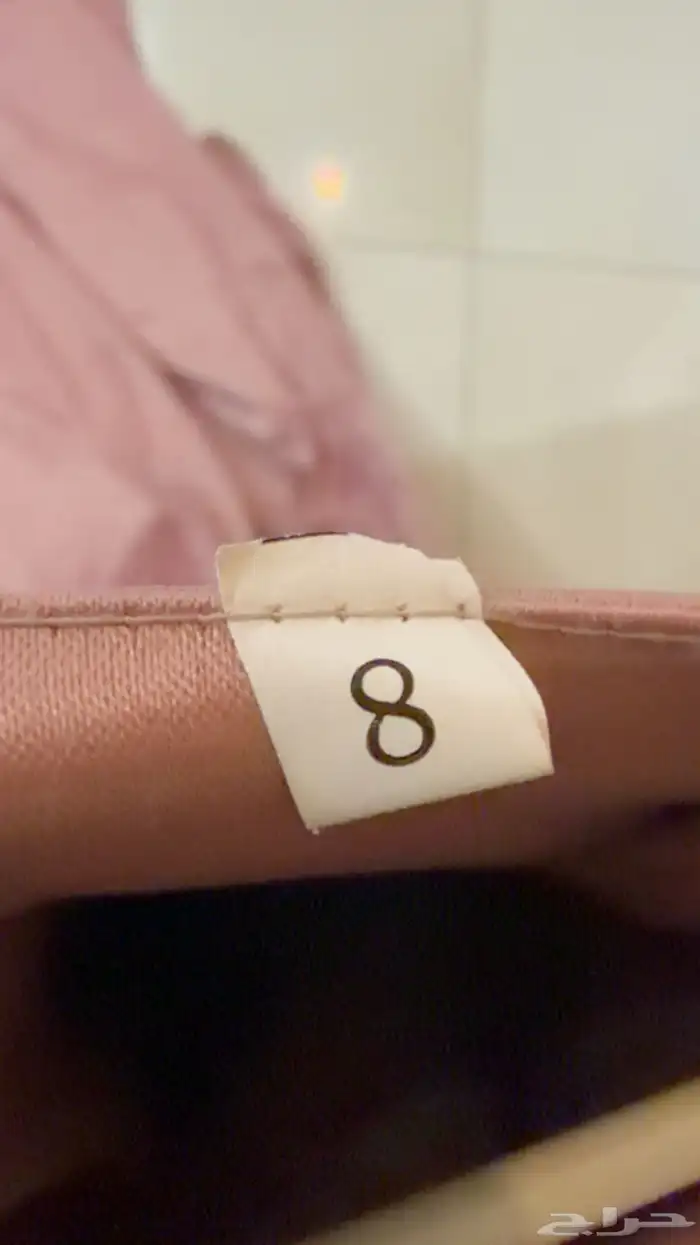 فستان وردي 4