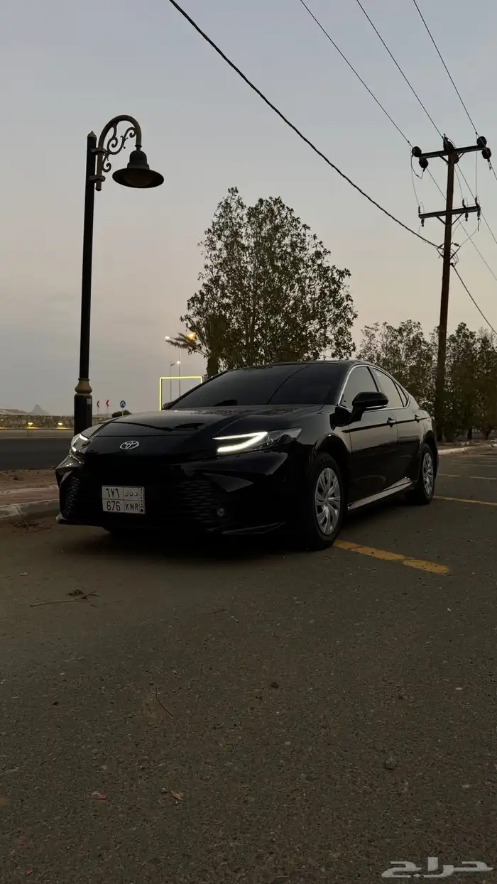 كامري 2025 E اسود للتنازل بنك الراجحي 0